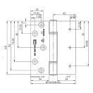 H103 Partition Hinge